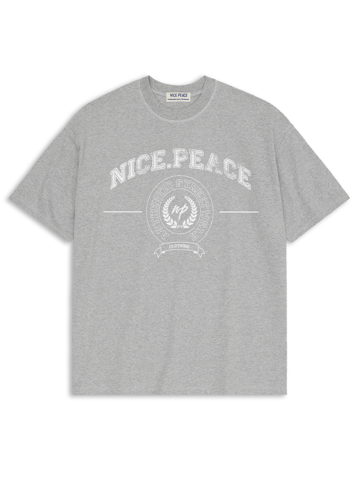 NicePeace T-Shirt Grey
