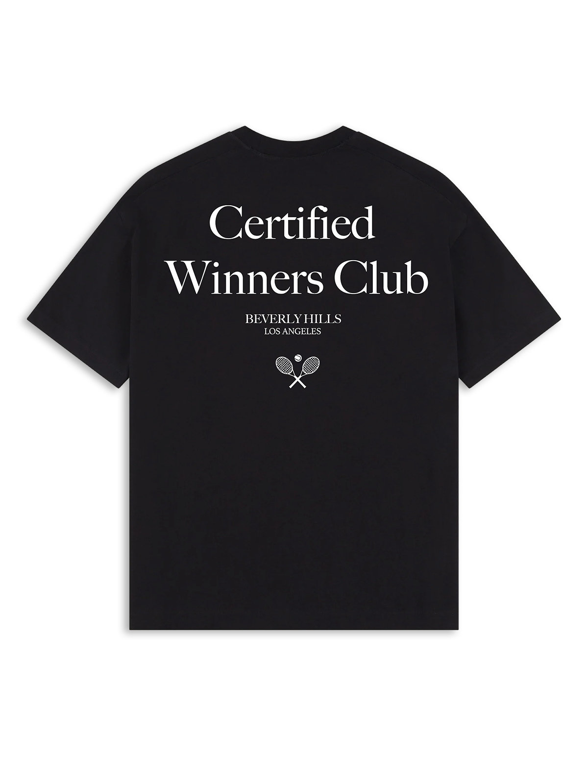 Certified Winners T-Shirt Black